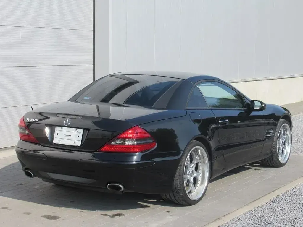 Gebraucht Mercedes SL500 306 PS (225 kW) 2002 Schwarz Cabrio