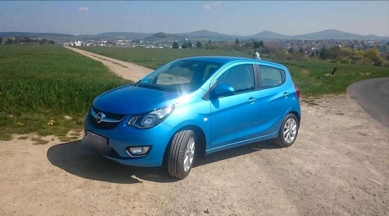 Gebraucht Opel Karl Exklusiv 75 PS (55 kW) 2015 Blau Kleinwagen