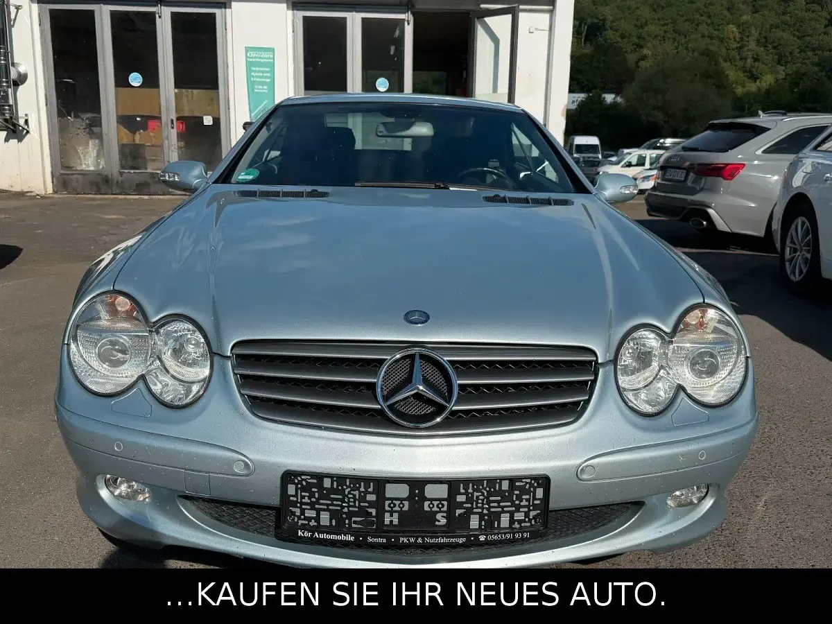 Gebraucht Mercedes SL500 306 PS (225 kW) 2001 Silber Cabrio