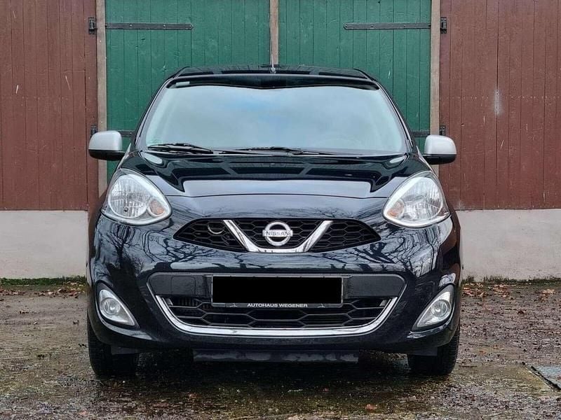 Schwarz Gebraucht 2016 Nissan Micra N-TEC Kleinwagen | 4.450 € (Superpreis) - Bild 1/4