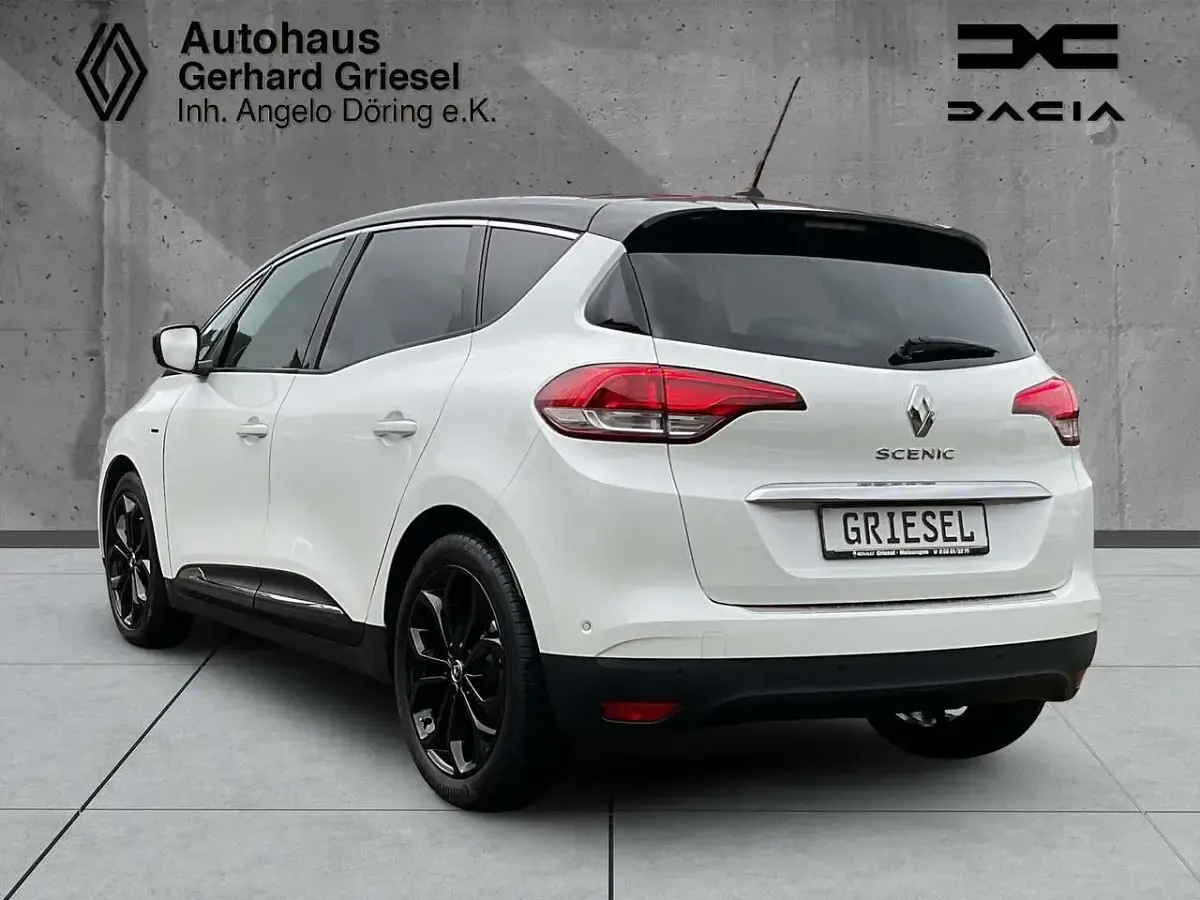 Gebraucht Renault Scénic IV Black Edition 140 PS (102 kW) 2020 Weiss qnc+schwarz gne Van / Kleinbus