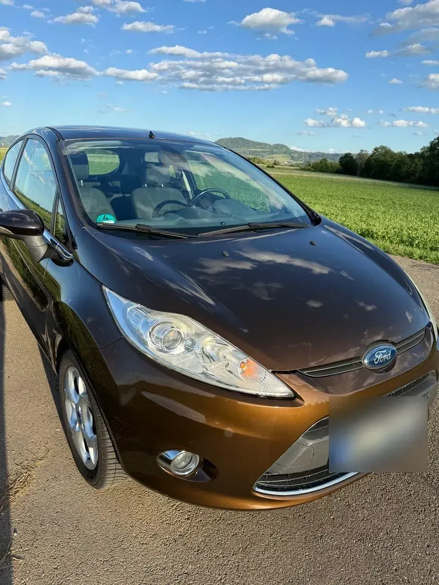 Gebraucht Ford Fiesta Titanium 82 PS (60 kW) 2011 Braun Limousine