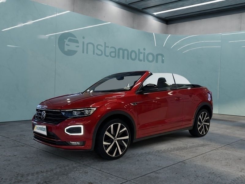 Gebraucht VW T-Roc Cabriolet Style 150 PS (110 kW) 2020 Rot Cabrio