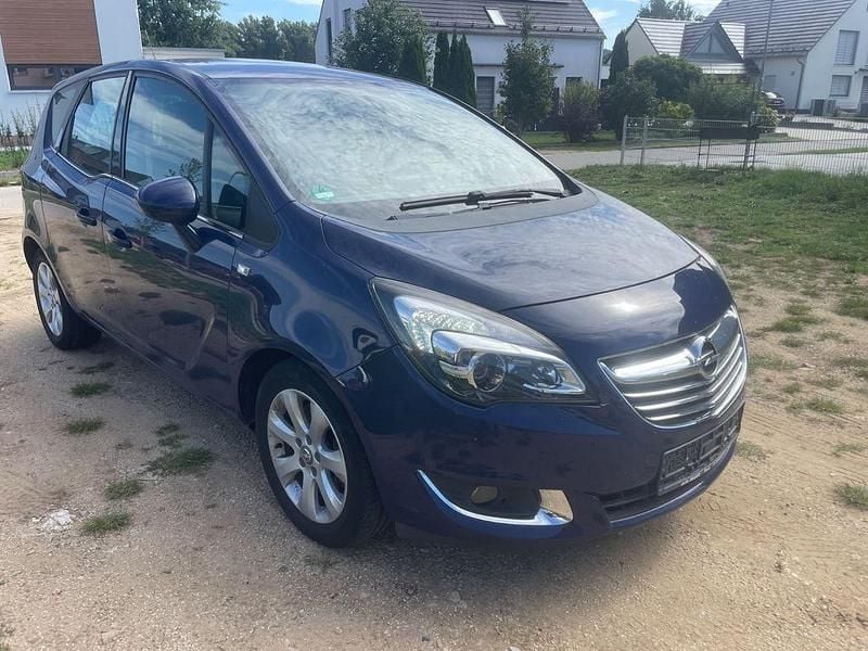 Blau Gebraucht 2014 Opel Meriva Innovation Van / Kleinbus | 4.200 € (Superpreis) - Bild 1/4