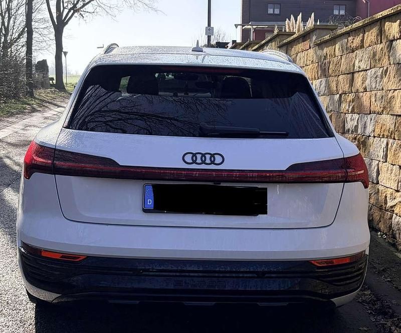 Gebraucht Audi Q8 e-tron Advanced 250 kW (340 PS) 2023 Weiß SUV