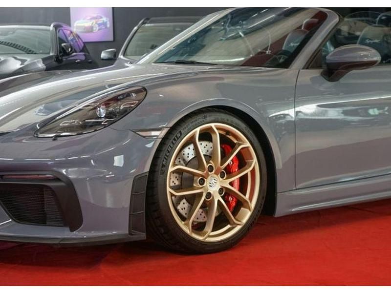 Gebraucht Porsche Boxster 420 PS (308 kW) 2023 Arktikgrau Cabrio