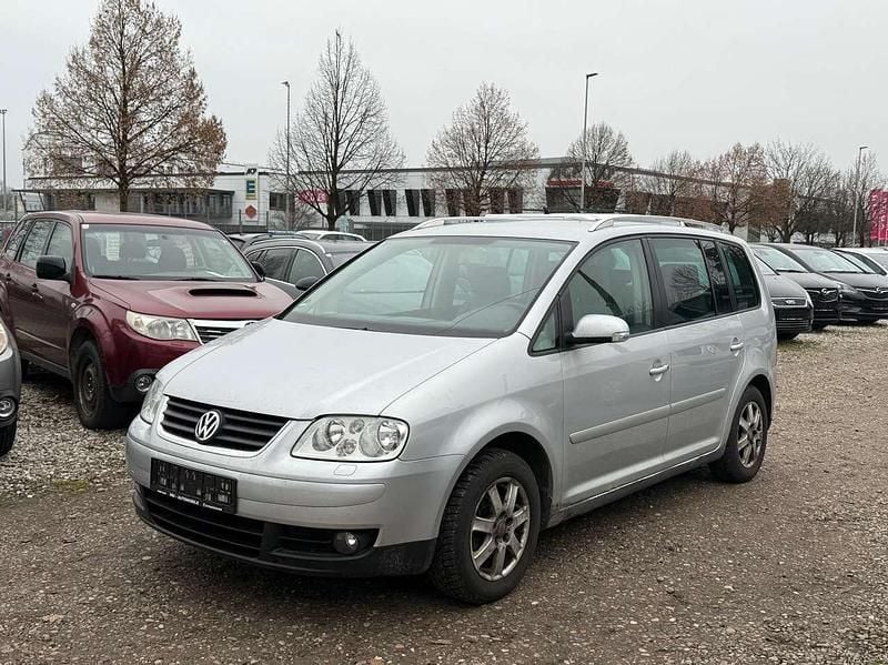 Reflexsilber metallic Gebraucht 2005 VW Touran Highline Van / Kleinbus | 1.200 € (Superpreis) - Bild 1/4