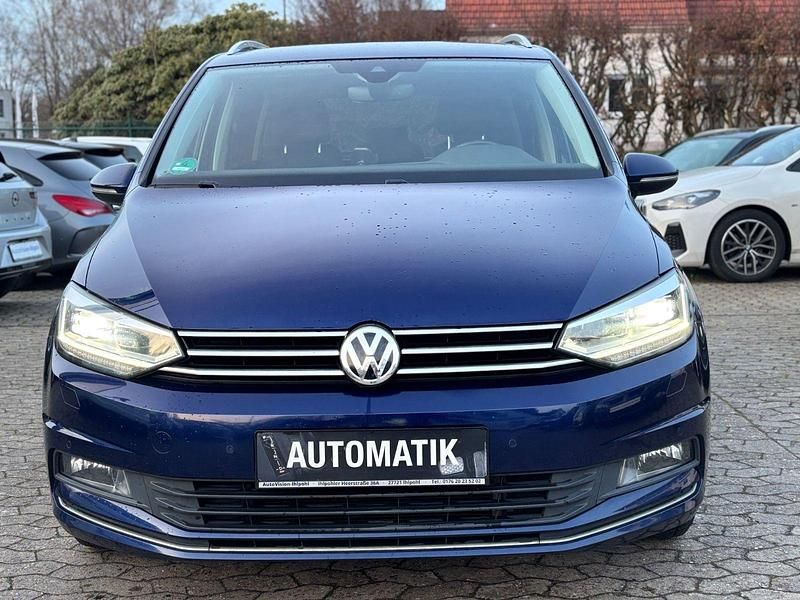 Gebraucht VW Touran Highline 190 PS (139 kW) 2016 Blau Van / Kleinbus
