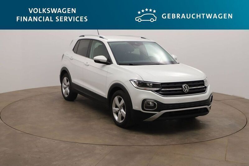 Weiß Gebraucht 2020 VW T-Cross Highline SUV | 17.150 € (Guter Preis) - Bild 1/4