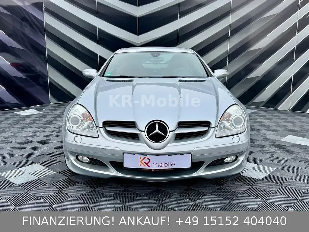 Gebraucht Mercedes SLK200 163 PS (119 kW) 2006 Silber Cabrio