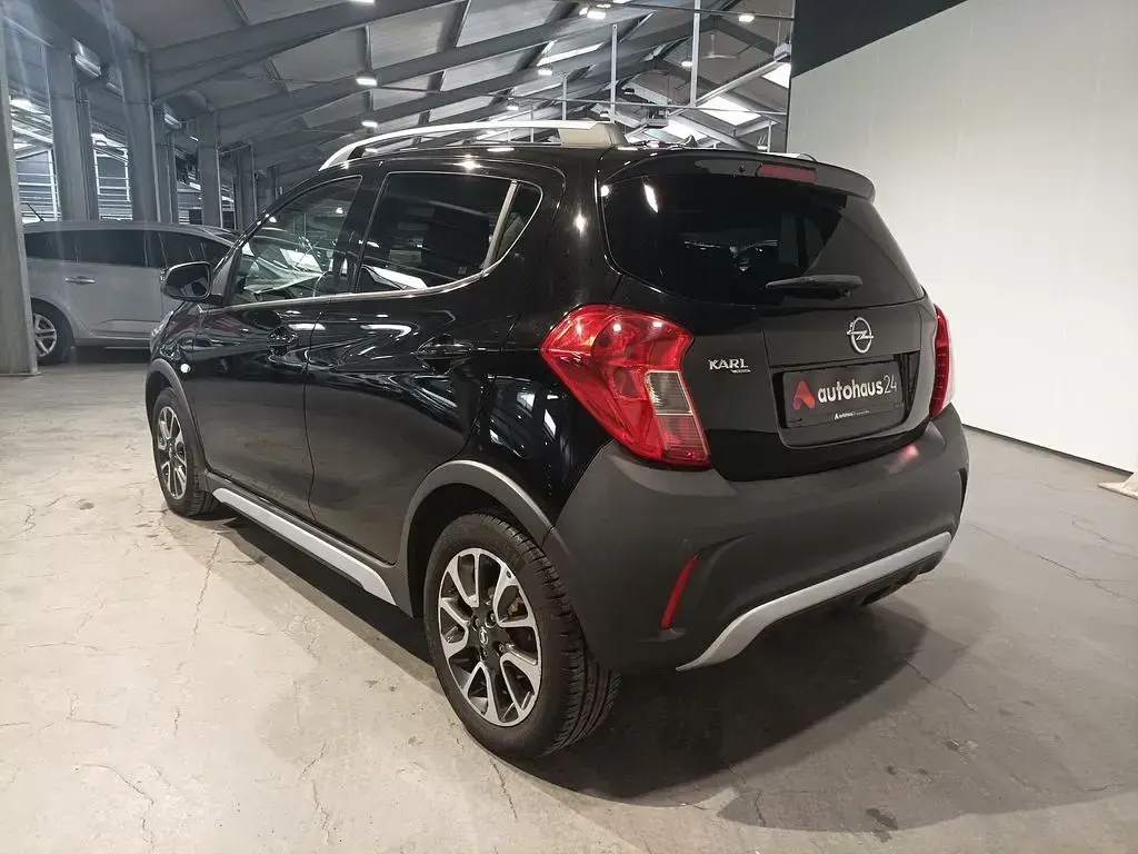 Gebraucht Opel Karl Rocks 73 PS (53 kW) 2019 Schwarz Kleinwagen