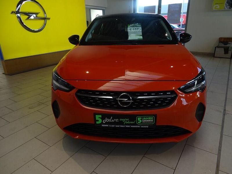 Gebraucht Opel Corsa Elegance 75 PS (55 kW) 2022 Power orange / dach schwarz Kleinwagen