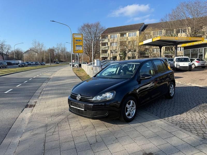 Gebraucht VW Golf VI Trendline 80 PS (58 kW) 2009 Schwarz Kleinwagen