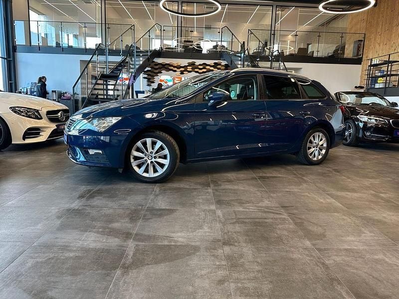 Blau Gebraucht 2018 Seat Leon ST Style Kombi | 10.490 € (Guter Preis) - Bild 1/4