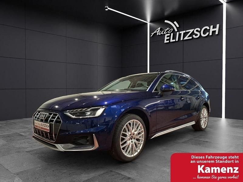 Navarrablau metallic Gebraucht 2022 Audi A4 Allroad Ambiente Kombi | 38.950 € (Fairer Preis) - Bild 1/4