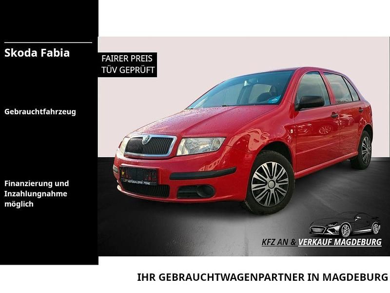Rot Gebraucht 2005 Skoda Fabia Classic Limousine | 1.250 € (Fairer Preis) - Bild 1/4