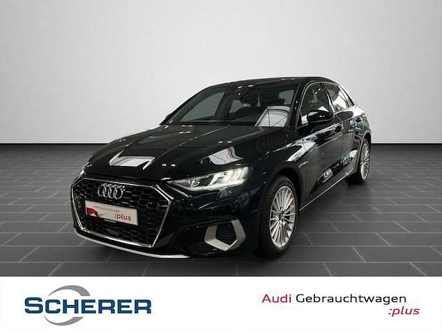 Mythosschwarz metallic (metallic) Gebraucht 2024 Audi A3 Ambiente Limousine | 29.490 € (Fairer Preis) - Bild 1/4