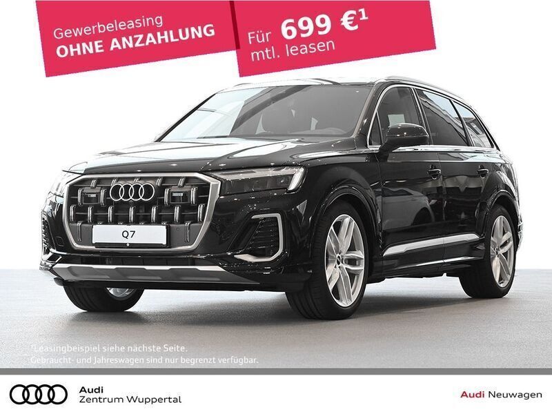 Schwarz Gebraucht 2024 Audi Q7 Ambiente SUV | 77.960 € (Teuer) - Bild 1/4