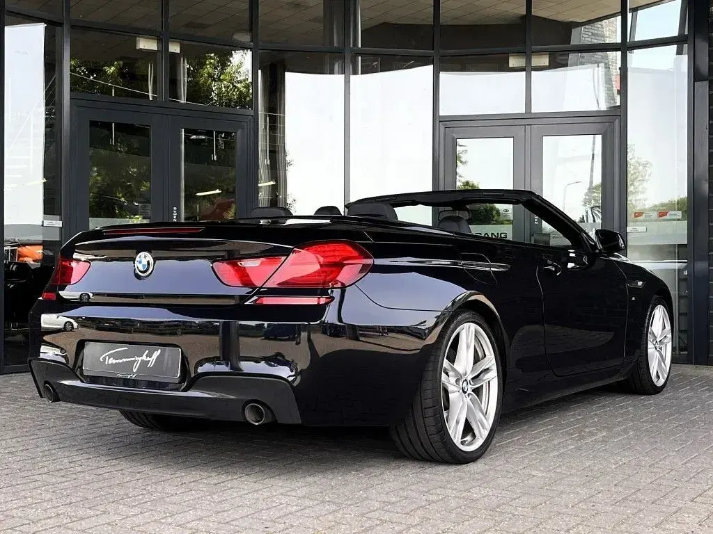 Gebraucht BMW 640 Cabriolet M Sport 313 PS (230 kW) 2014 Schwarz Cabrio