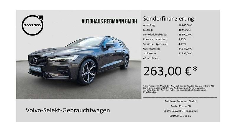 Gebraucht Volvo V60 Plus 197 PS (144 kW) 2025 Schwarz Kombi