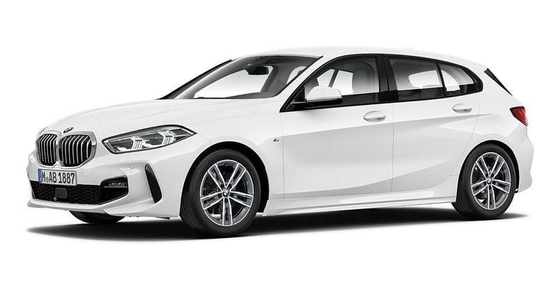 Weiß Gebraucht 2022 BMW 118 Shadowline Kleinwagen | 24.480 € (Guter Preis) - Bild 1/4
