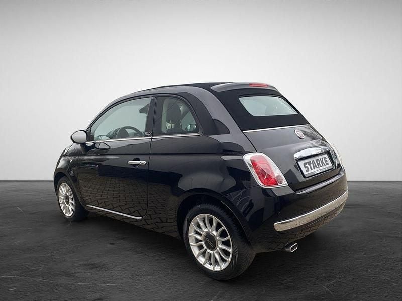 Gebraucht Fiat 500 Lounge 86 PS (63 kW) 2013 Schwarz Cabrio