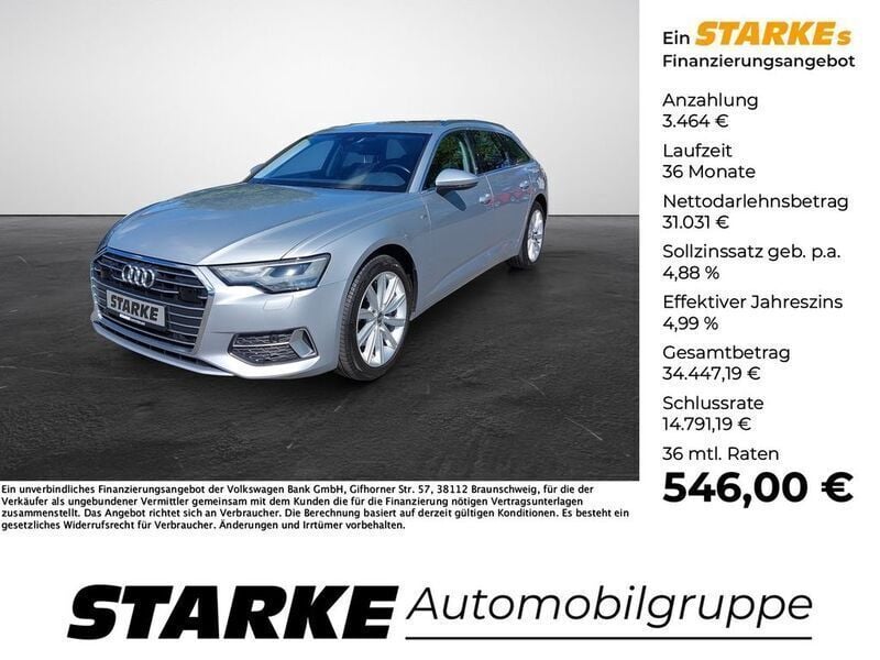 Florettsilber metallic Gebraucht 2020 Audi A6 Sport Kombi | 34.495 € (Fairer Preis) - Bild 1/3