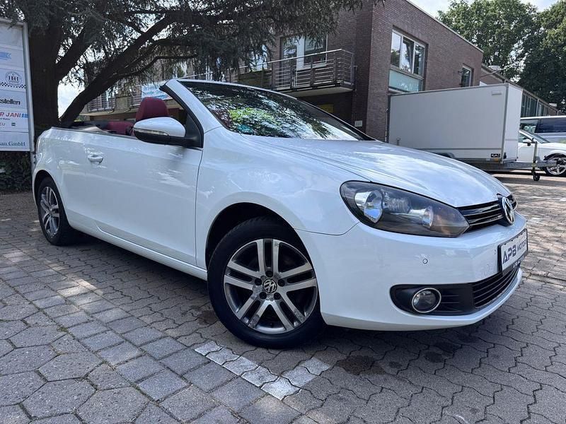 Weiß Gebraucht 2011 VW Golf Cabriolet Cabrio | 4.500 € (Etwas zu teuer) - Bild 1/4
