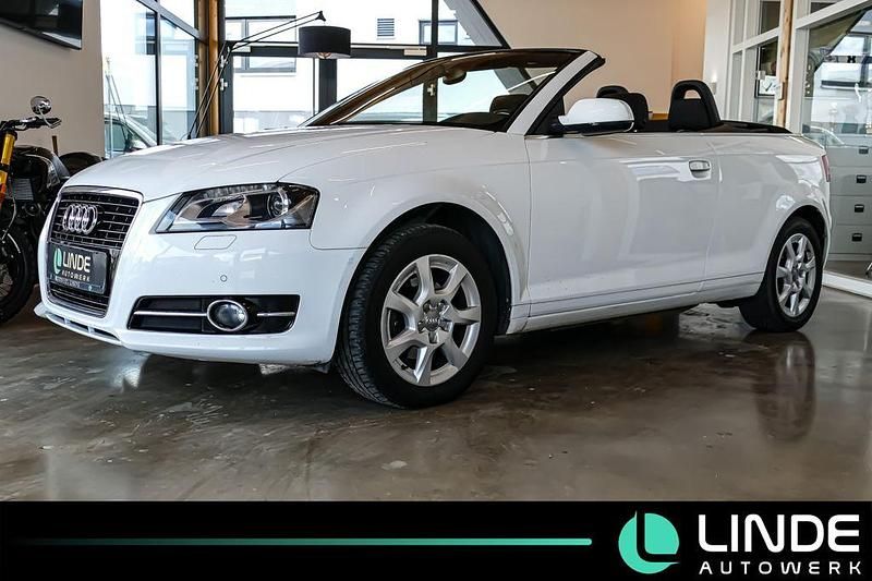 Weiß Gebraucht 2012 Audi A3 Cabriolet Attraction Cabrio | 5.490 € (Guter Preis) - Bild 1/4
