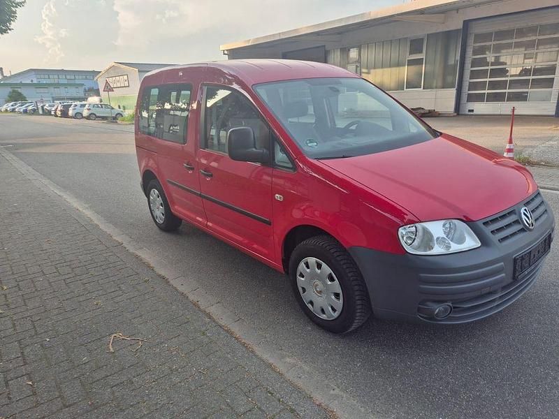 Gebraucht VW Caddy Life 80 PS (58 kW) 2009 Rot Van / Kleinbus