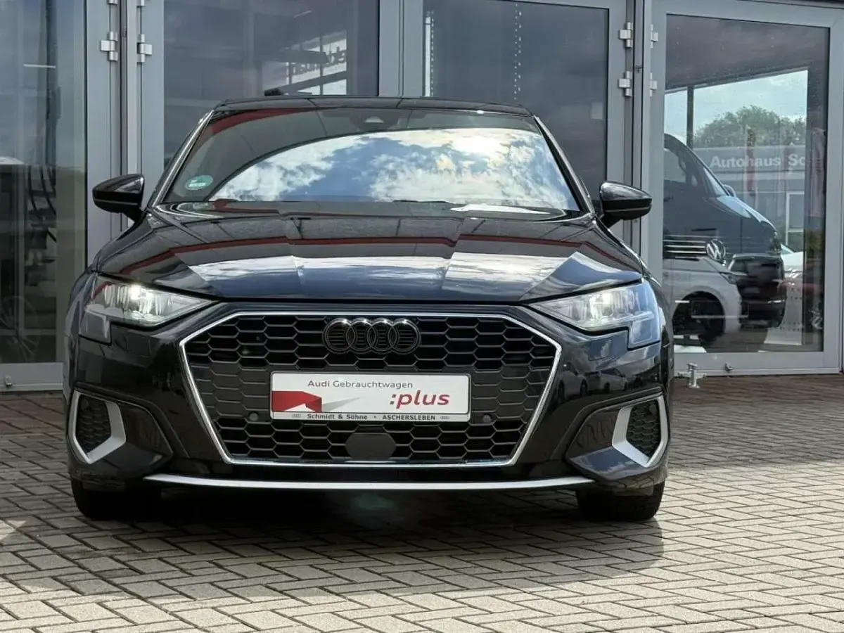 Używany Audi A3 Advanced Plus 150 KM (110 kW) 2020 Czarny Sedan/Limuzyna