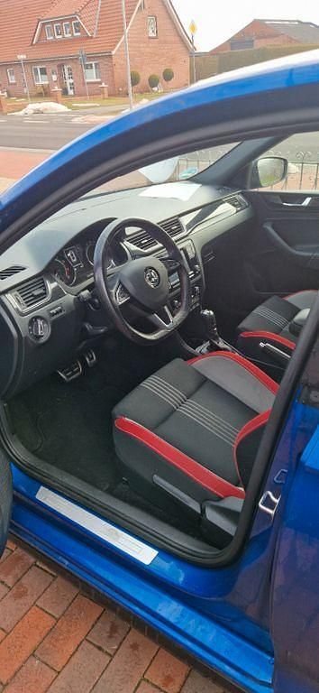 Gebraucht Skoda Rapid Monte Carlo 95 PS (69 kW) 2017 Blau Kleinwagen