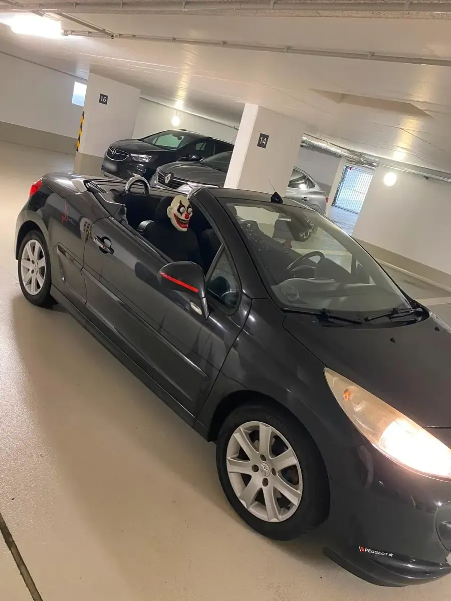 Gebraucht Peugeot 207 88 PS (64 kW) 2008 Schwarz Cabrio