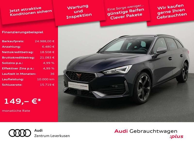 Asphalt blau Gebraucht 2022 Cupra Leon Kombi | 24.988 € (Fairer Preis) - Bild 1/4