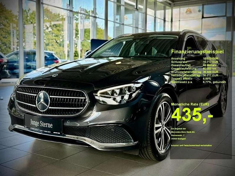 Graphitgrau Gebraucht 2023 Mercedes E220 Avantgarde Kombi | 38.450 € (Guter Preis) - Bild 1/3