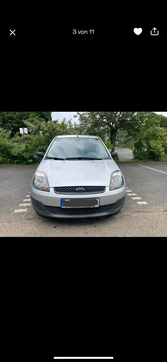 Gebraucht Ford Fiesta 69 PS (50 kW) 2007 Grau Kleinwagen
