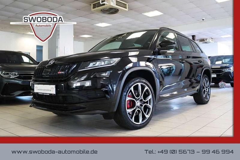 Schwarz Gebraucht 2020 Skoda Kodiaq RS SUV | 35.490 € (Fairer Preis) - Bild 1/2