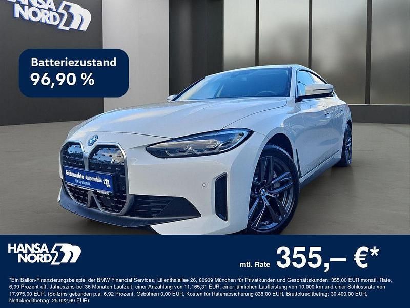 Weiss / alpinweiss Gebraucht 2023 BMW i4 Sport Line Limousine | 36.250 € (Superpreis) - Bild 1/4