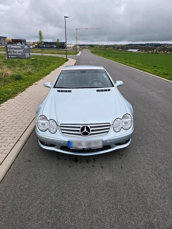 Gebraucht Mercedes SL55 AMG AMG 500 PS (367 kW) 2003 Silber Cabrio