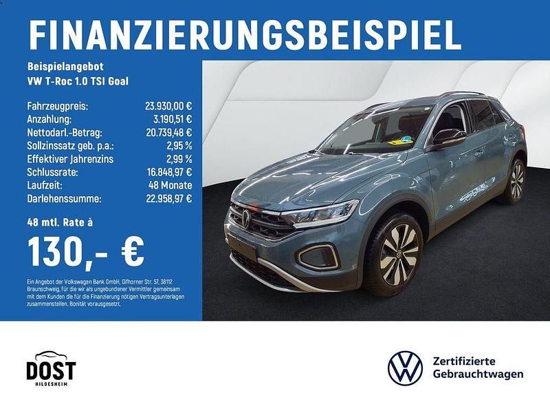 Gebraucht VW T-Roc Goal 116 PS (85 kW) 2025 Blau SUV