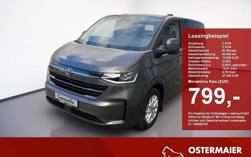 Grau Neu 2025 VW Caravelle Style Van / Kleinbus | 69.480 € - Bild 1/4