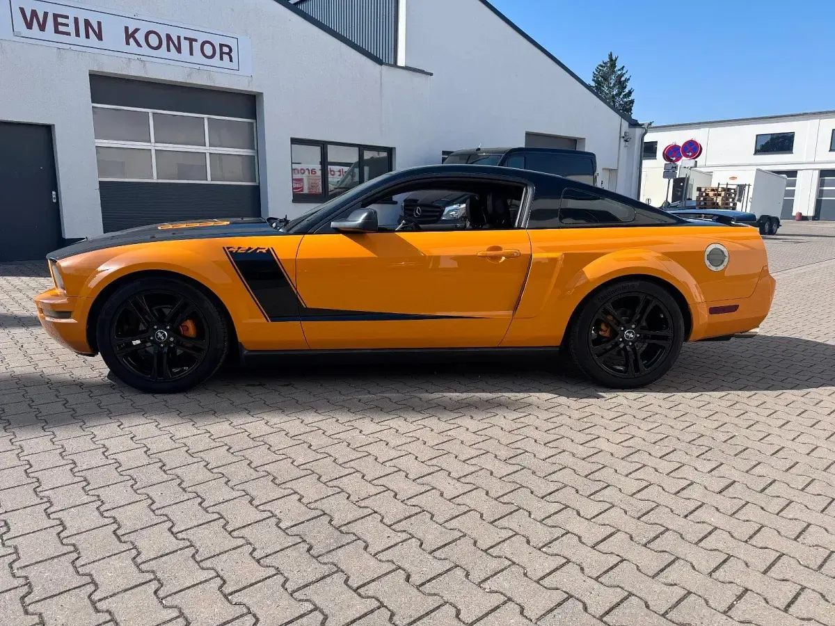 Gebraucht Ford Mustang 213 PS (156 kW) 2008 Orange Coupé