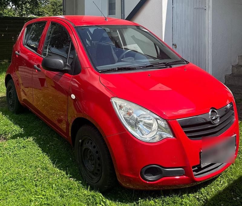 Rot Gebraucht 2011 Opel Agila Kleinwagen | 3.499 € (Fairer Preis) - Bild 1/4