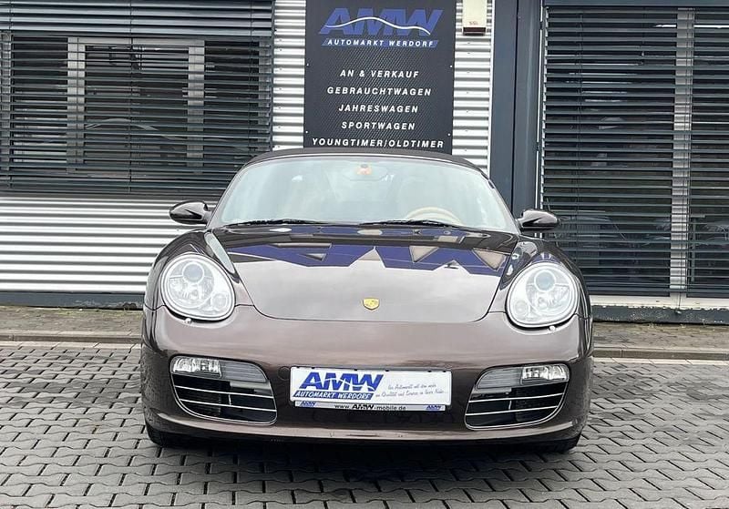 Gebraucht Porsche Boxster 245 PS (180 kW) 2008 Braun Cabrio