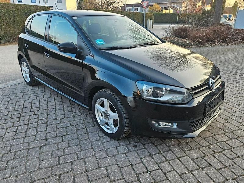 Gebraucht VW Polo Comfortline 75 PS (55 kW) 2011 Schwarz Kleinwagen