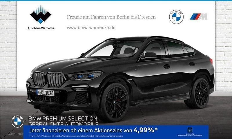 Gebraucht BMW X6 M50 Performance 530 PS (389 kW) 2021 Schwarz SUV