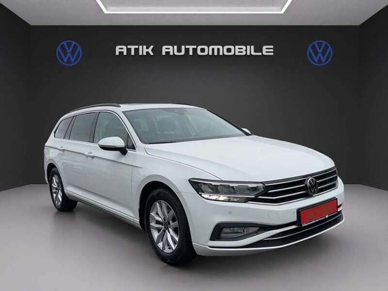 Pure white Gebraucht 2021 VW Passat Business Kombi | 18.880 € (Guter Preis) - Bild 1/4
