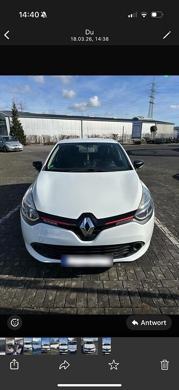 Gebraucht Renault Clio IV 75 PS (55 kW) 2013 Weiß Kleinwagen