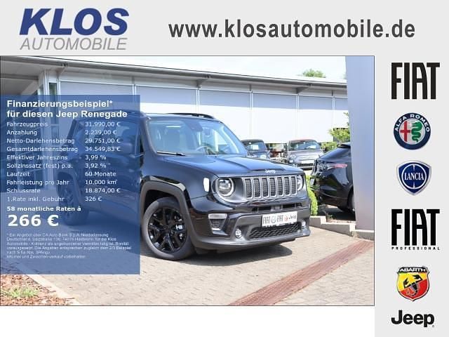Solid black (schwarz) Neu 2025 Jeep Renegade Summit SUV | 31.990 € (Teuer) - Bild 1/4