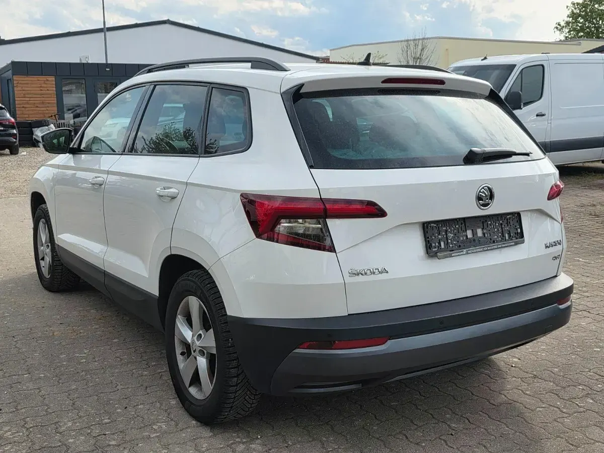 Gebraucht Skoda Karoq Style 150 PS (110 kW) 2018 Weiß SUV